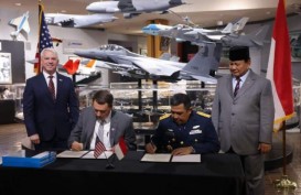 Menhan Prabowo Resmi Beli 24 Pesawat Tempur F-15EX