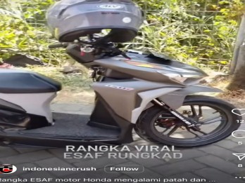 Viral Rangka eSAF Honda Patah, AHM Bakal Buka-bukaan