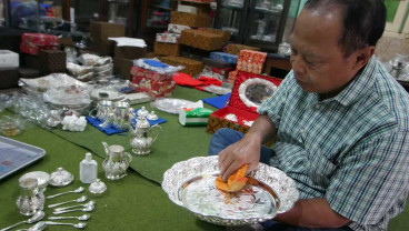 Perajin Perak di Yogyakarta Memanfaatkan Pendanaan PUMK Jamkrindo sejak 2018
