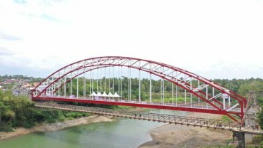 Jembatan Pelengkung Terpanjang di Sulsel Diresmikan