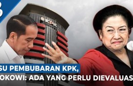Respons Jokowi Soal Usulan Megawati Bubarkan KPK