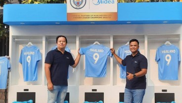 Midea dan Man City Kembali Jalin Kerja Sama, Haaland Jadi Global Brand Ambassador