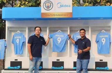 Midea dan Man City Kembali Jalin Kerja Sama, Haaland Jadi Global Brand Ambassador