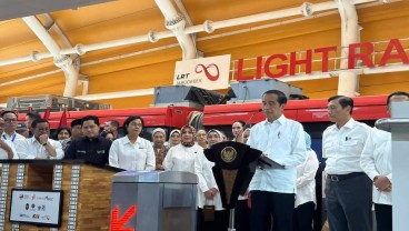 Jokowi Resmikan LRT Jabodebek, Proyek yang Telan Biaya Rp32,6 Triliun