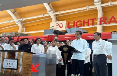 Jokowi Resmikan LRT Jabodebek, Proyek yang Telan Biaya Rp32,6 Triliun