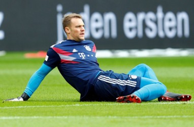 Sembuh dari Patah Kaki, Neuer Kembali Berlatih dengan Munchen