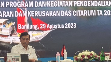 Menko Luhut Pimpin Rakor Monev Capaian Penanganan DAS Citarum
