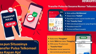 Begini Cara Transfer Pulsa Telkomsel ke Sesama dan Operator Lain