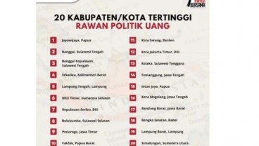 Politik Uang Pemilu 2024, Ponorogo Bagian dari 20 Kota Rawan Transaksional