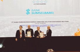 Bank Sumsel Babel Raih Penghargaan Bidang Penerapan Tata Kelola Perusahaan