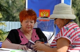 Di Tengah Perang, Rusia Gelar Pemilu Lokal di Wilayah Ukraina yang Diduduki
