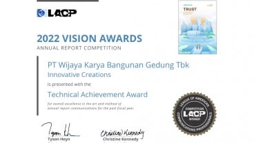 WEGE Raih Lima Penghargaan Internasional LACP Vision Awards 2022