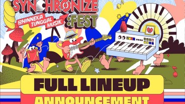 Line Up Synchronize Fest Hari ke-2, Sabtu 2 September 2023