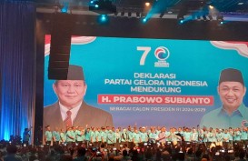 Partai Koalisi hingga PSI Hadir Deklarasi Dukungan Gelora ke Prabowo