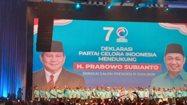 Prabowo Singgung PKB Absen Saat Deklarasi Dukungan dari Partai Gelora