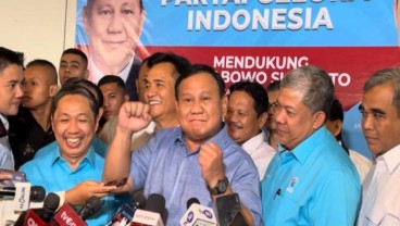 Prabowo Respons Santai Hingga Joget Saat Ditanya Ditinggal PKB