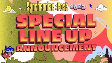 Line Up Synchronize Fest Hari ke-3, Minggu 3 September 2023