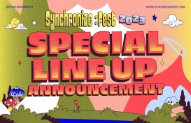 Line Up Synchronize Fest Hari ke-3, Minggu 3 September 2023