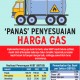 PASOKAN INDUSTRI : 'Panas' Penyesuaian Harga Gas