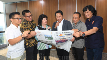 DPP REI Jabarkan Poin Rencana Kerja Saat Berkunjung ke Kantor Redaksi Bisnis Indonesia