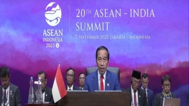 KTT Asean-India Dibuka, Jokowi Bakal Bahas Solusi Kejahatan Maritim