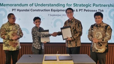 Petrosea (PTRO) Gandeng Hyundai Sebagai Penyedia Alat Berat