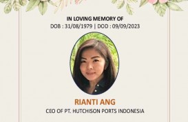 Rianti Ang CEO Hutchison Ports Indonesia Meninggal Dunia
