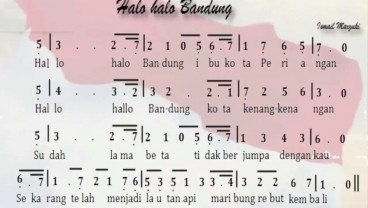 Sejarah Lagu Halo-Halo Bandung Ciptaan Ismail Marzuki yang Dijiplak Malaysia