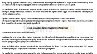 7 Contoh Teks Pidato Bahasa Jawa Singkat dari Berbagai Tema