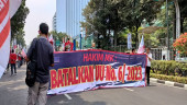 Turun ke Jalan, Buruh Bakal Dukung Capres yang Cabut UU Cipta Kerja