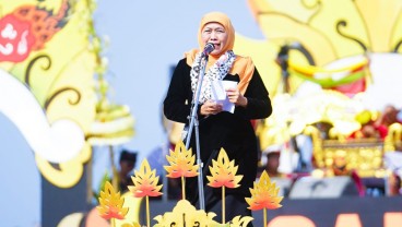 Gubernur Khofifah Hadiri Festival Gandrung Sewu 2023