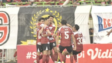 Hasil Liga 1: Madura United Menangi Derby Suramadu atas Persebaya