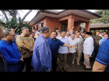 SBY ke Hambalang, Demokrat Belum Resmi Deklarasi Dukung Prabowo