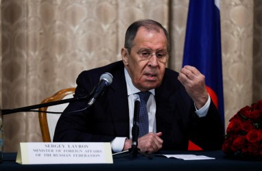 Lavrov: AS Ingin Perang dengan Rusia Lewat Pasokan Senjata ke Ukraina