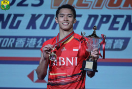 Jokowi Apresiasi Tim Bulu Tangkis Indonesia Juara Umum Hong Kong Open 2023