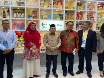 Ma'ruf Amin Undang Pengusaha China Investasi ke Industri Halal RI