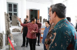 Megawati Soekarnoputri Datangi Museum Nasional yang Terbakar
