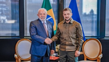 Presiden Brasil Lula dan Zelensky Bertemu Bahas Perdamaian di Ukraina