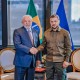 Presiden Brasil Lula dan Zelensky Bertemu Bahas Perdamaian di Ukraina