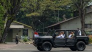 Prabowo Puji Kepemimpinan Jokowi di Depan SBY dan AHY