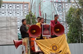 Ratusan Mahasiswa di Sumsel Protes Penanganan Karhutla Belum Optimal