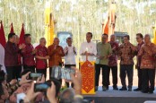 Jokowi Lakukan Groundbreaking RS Abdi Waluyo di IKN Siang Ini