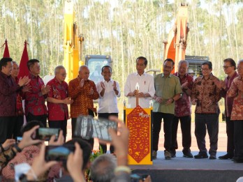 Jokowi Lakukan Groundbreaking RS Abdi Waluyo di IKN Siang Ini