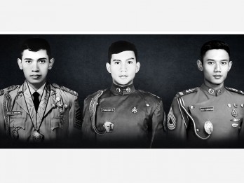 Viral Potret SBY, Prabowo dan AHY Berseragam Taruna ketika di Akmil