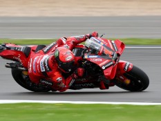 Pembalap Ducati Lenovo, Bagnaia Ungkap Penyebab Dirinya Jatuh di MotoGP India