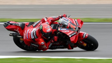 Pembalap Ducati Lenovo, Bagnaia Ungkap Penyebab Dirinya Jatuh di MotoGP India