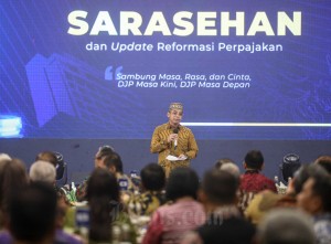 Dirjen Pajak Gelar Sarasehan dan Update Reformasi Pajak Tahun 2023