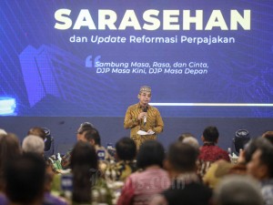 Dirjen Pajak Gelar Sarasehan dan Update Reformasi Pajak Tahun 2023