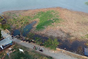 Debit Air di Situ Cilodong Mulai Menyusut Akibat Musim Kemarau