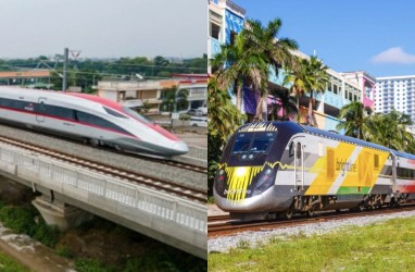 Perbandingan Spesifikasi Whoosh dan Brightline Kereta Cepat Baru AS, Keren Mana?